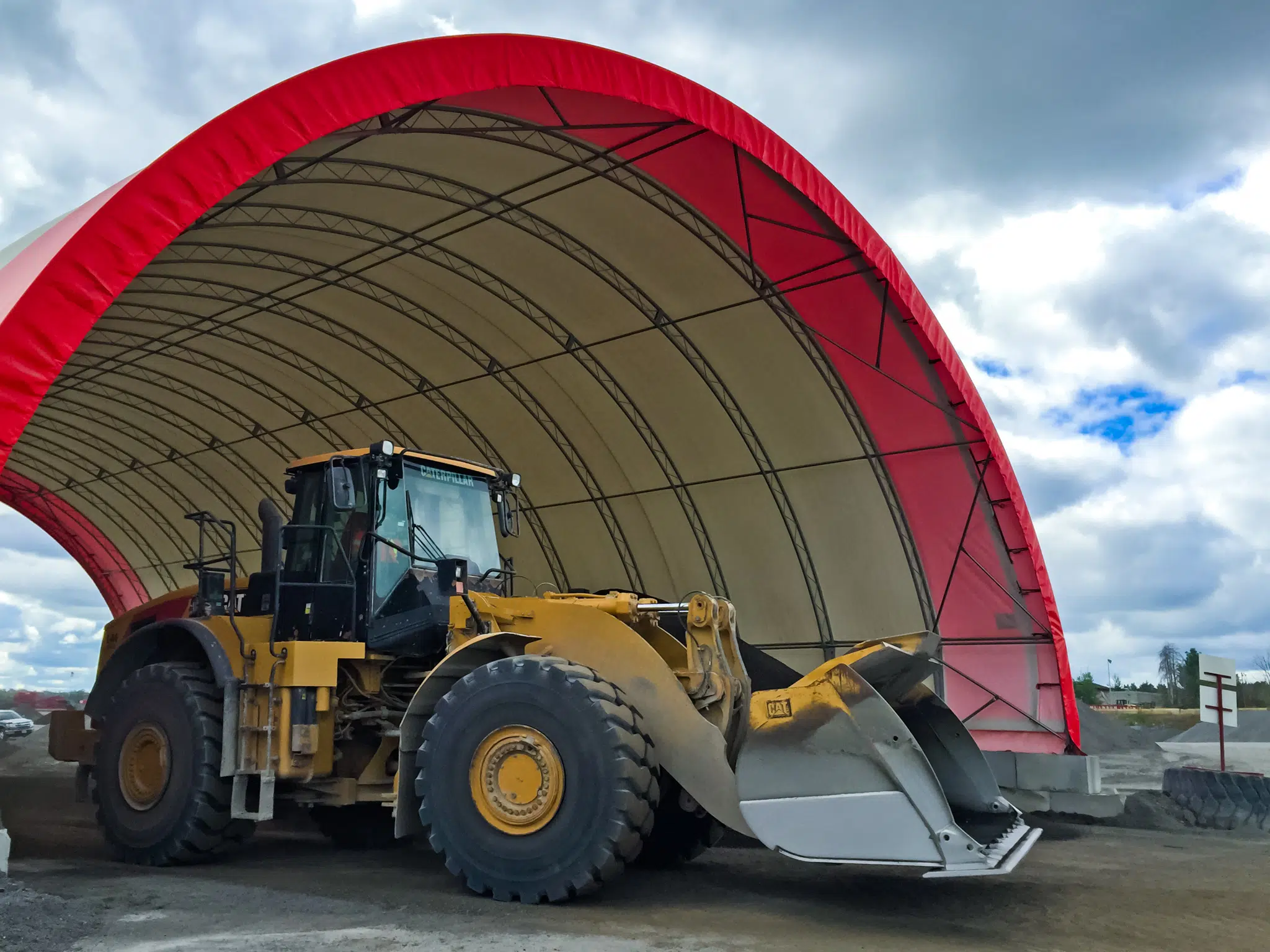 Tension fabric buildings have valuable commodity entertainment agricultural industry